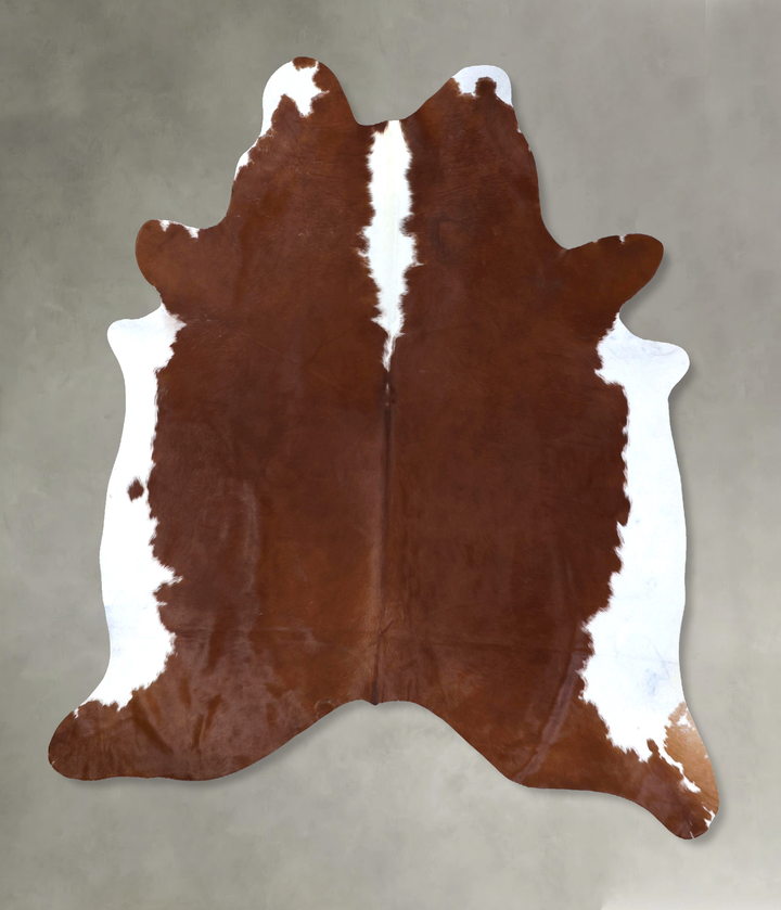 Hereford XX-Large Brazilian Cowhide Rug 8'2"H x 7'4"W #B20144 by Hudson Hides