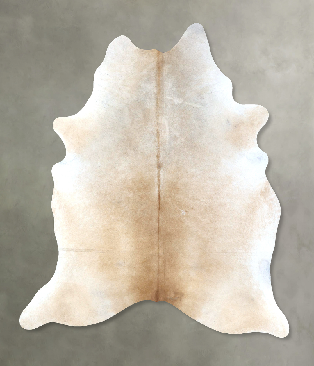 Light Caramel X-Large Brazilian Cowhide Rug 7'10"H x 6'4"W #B20156 by 