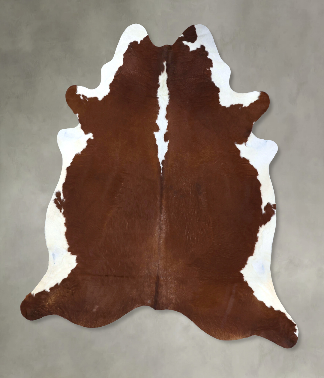 Hereford XX-Large Brazilian Cowhide Rug 8'5"H x 7'8"W #B20157 by Hudso