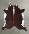 Hereford XX-Large Brazilian Cowhide Rug 8'9