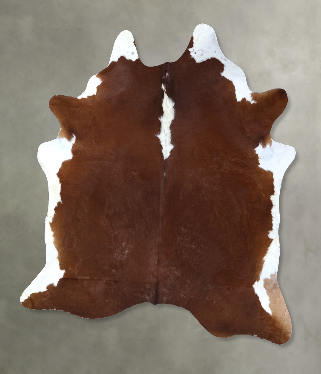 Hereford XX-Large Brazilian Cowhide Rug 8'7"H x 7'1"W #B20162 by Hudso