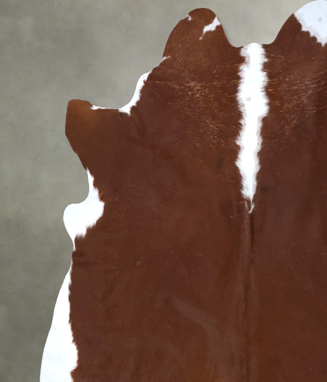 Hereford XX-Large Brazilian Cowhide Rug 8'6"H x 7'6"W #B20164 by Hudso