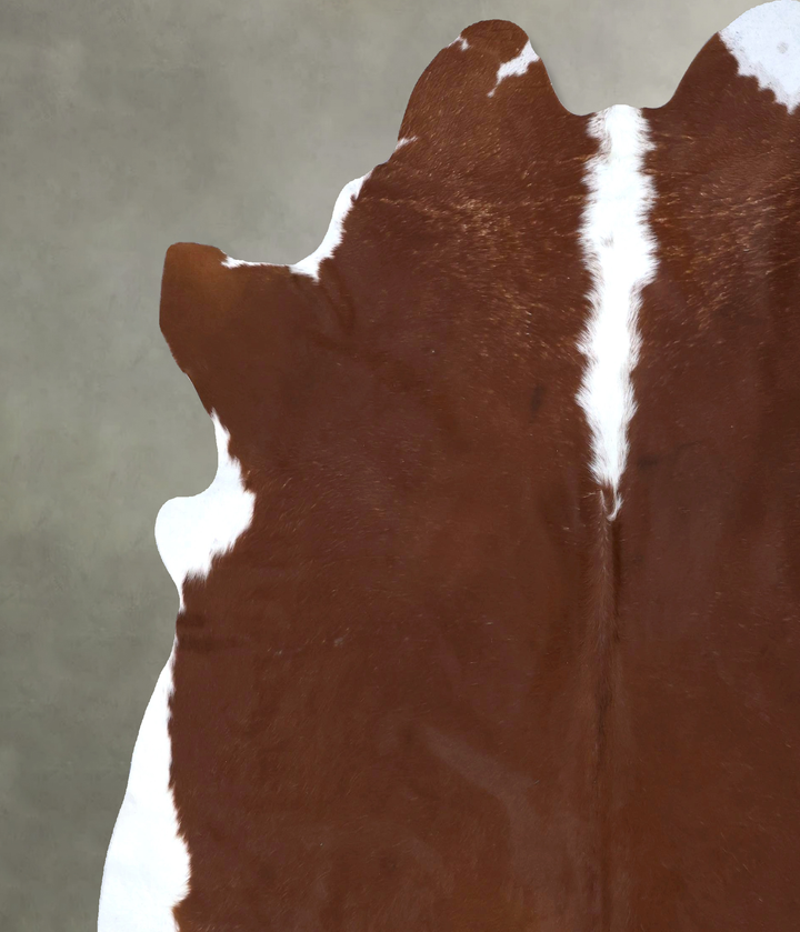 Hereford XX-Large Brazilian Cowhide Rug 8'6"H x 7'6"W #B20164 by Hudson Hides