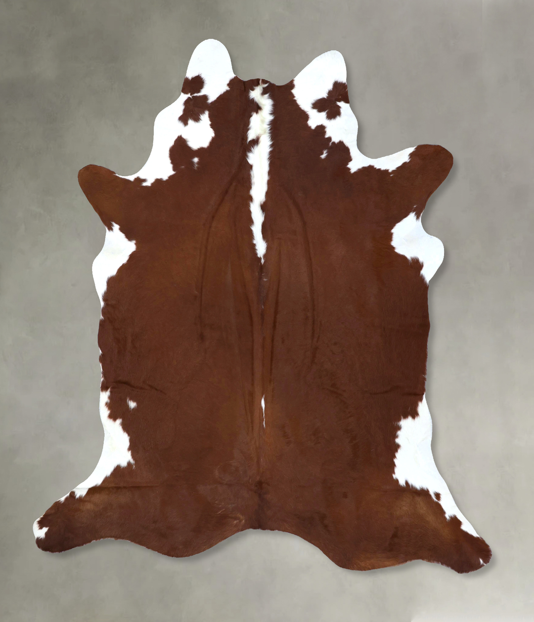 Hereford XX-Large Brazilian Cowhide Rug 8'0"H x 6'9"W #B20175 by Hudso