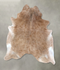 Light Caramel XX-Large Brazilian Cowhide Rug 8'1