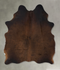 Chocolate X-Large Brazilian Cowhide Rug 7'4