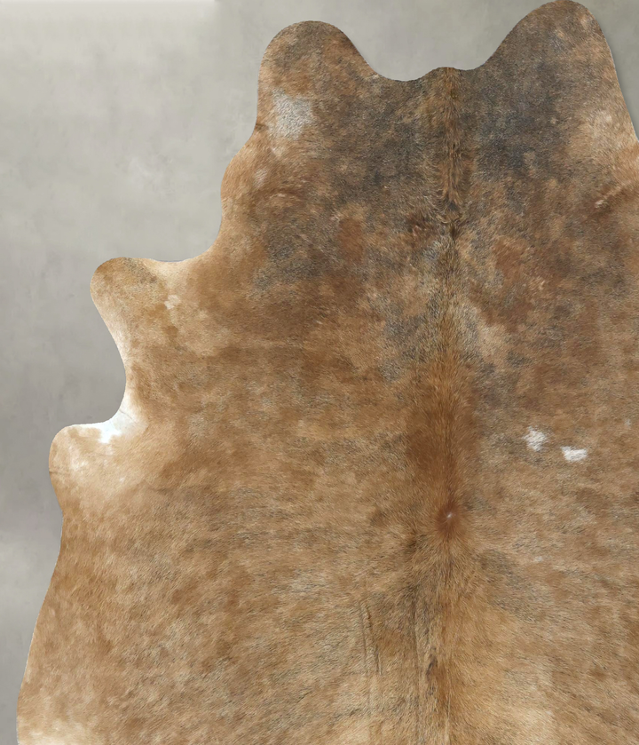 Light Caramel XX-Large Brazilian Cowhide Rug 8'3"H x 6'7"W #B20209 by Hudson Hides
