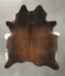 Warm Caramel X-Large Brazilian Cowhide Rug 7'4