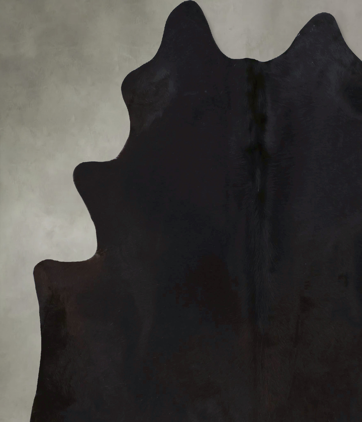 Solid Brown XX-Large Brazilian Cowhide Rug 8'0"H x 6'11"W #B20231 by Hudson Hides