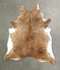 Light Brindle XX-Large Brazilian Cowhide Rug 8'4