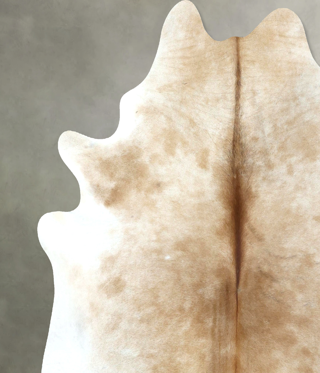 Light Caramel XX-Large Brazilian Cowhide Rug 7'10"H x 6'10"W #B20242 b