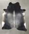 Medium Grey X-Large Brazilian Cowhide Rug 8'0