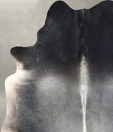 Medium Grey X-Large Brazilian Cowhide Rug 8'0"H x 6'2"W #B20267 by Hudson Hides