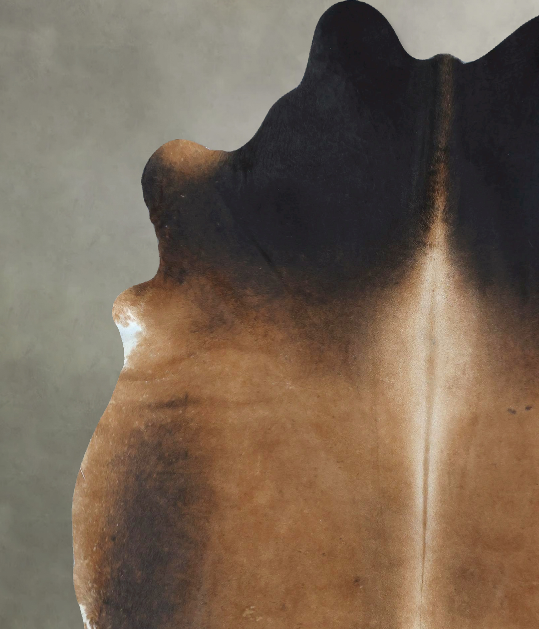 Warm Caramel X-Large Brazilian Cowhide Rug 7'10"H x 6'4"W #B20289 by H