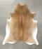 Light Caramel X-Large Brazilian Cowhide Rug 7'1