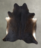Chocolate XX-Large Brazilian Cowhide Rug 7'9
