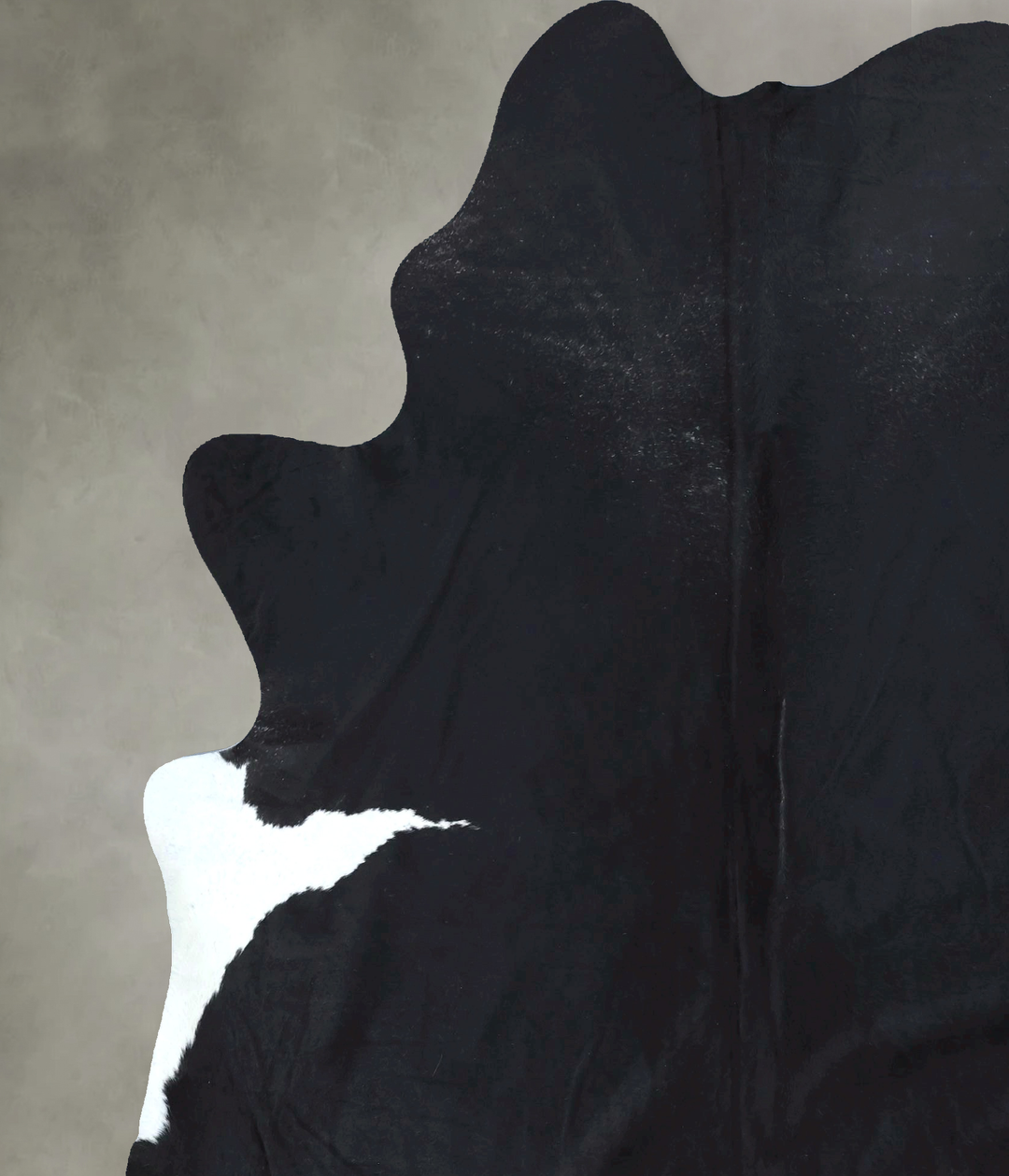 Black and White XX-Large Brazilian Cowhide Rug 8'0"H x 6'7"W #B20366 b