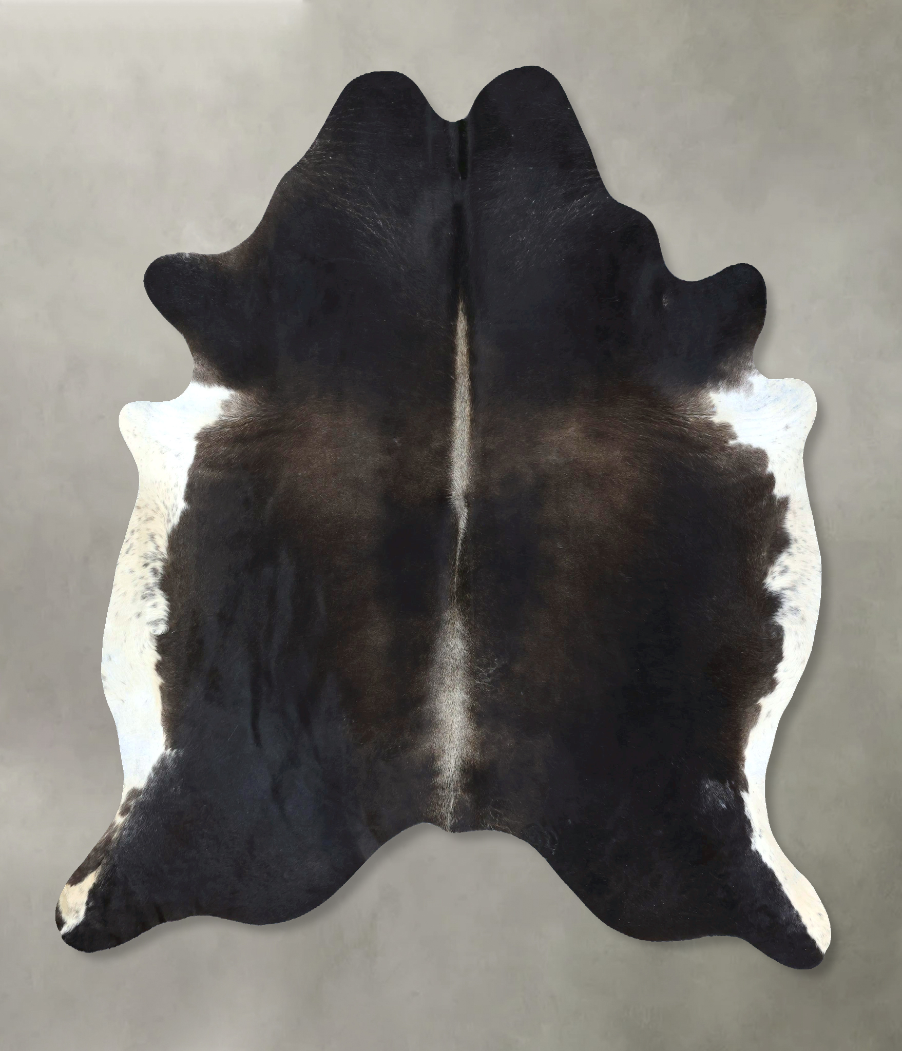 Dark Grey Cowhide Rug #B20403