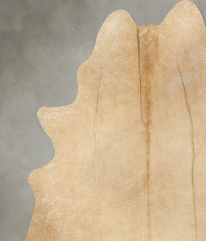 Palomino XX-Large Brazilian Cowhide Rug 7'8"H x 6'6"W #B20404 by Hudson Hides