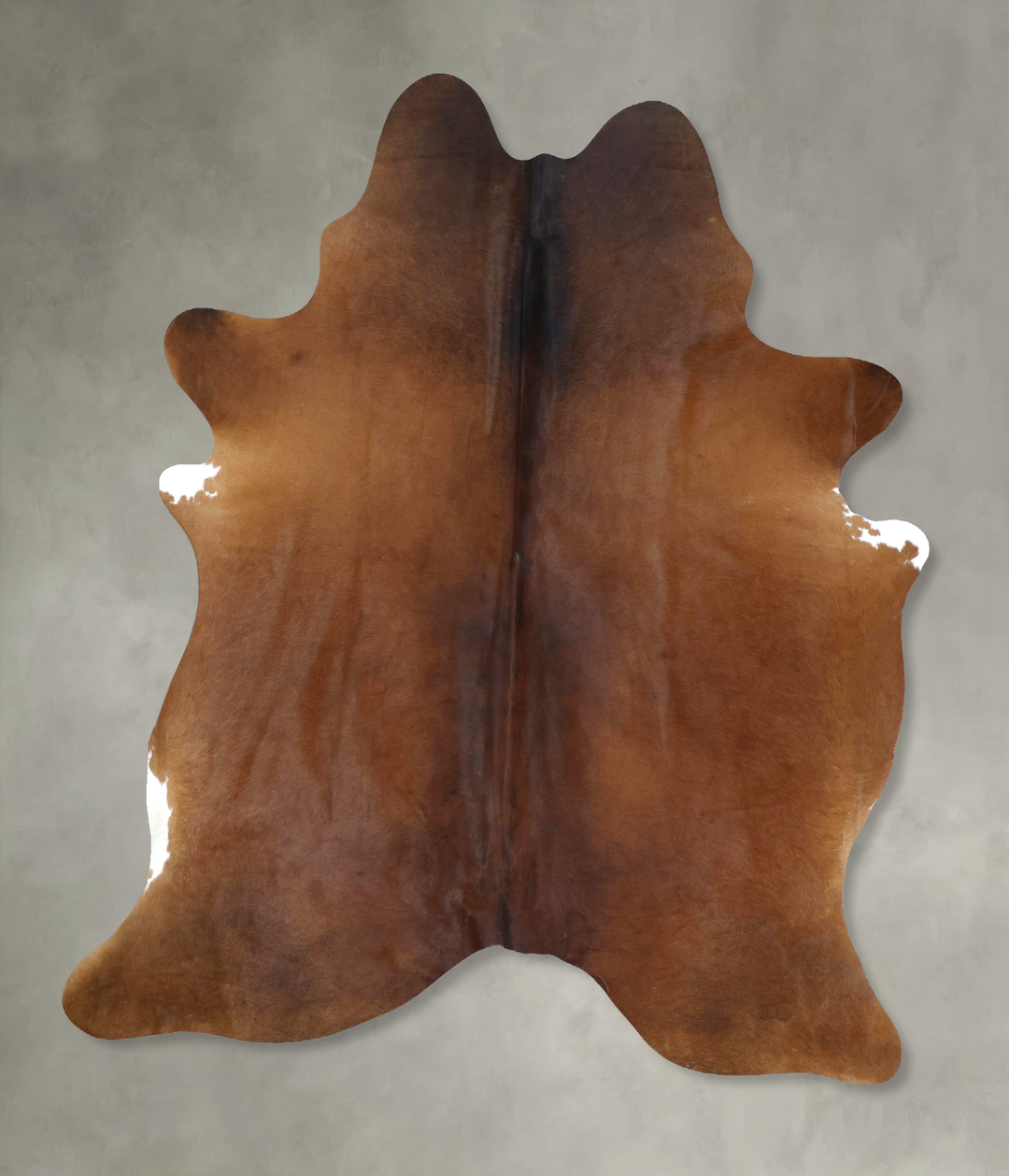 Chocolate X-Large Brazilian Cowhide Rug 8'0"H x 6'3"W #B20421 by Hudso