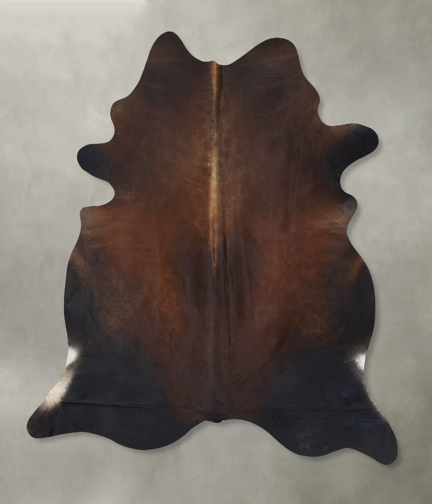 Warm Caramel XX-Large Brazilian Cowhide Rug 8'4"H x 6'8"W #B20429 by Hudson Hides