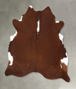 Hereford XX-Large Brazilian Cowhide Rug 8'3"H x 7'4"W #B20438 by Hudson Hides