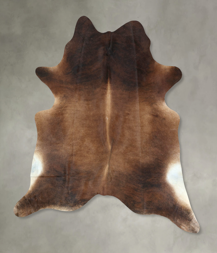 Chocolate XX-Large Brazilian Cowhide Rug 8'6"H x 7'4"W #B20456 by Hudson Hides