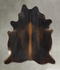 Chocolate X-Large Brazilian Cowhide Rug 7'10