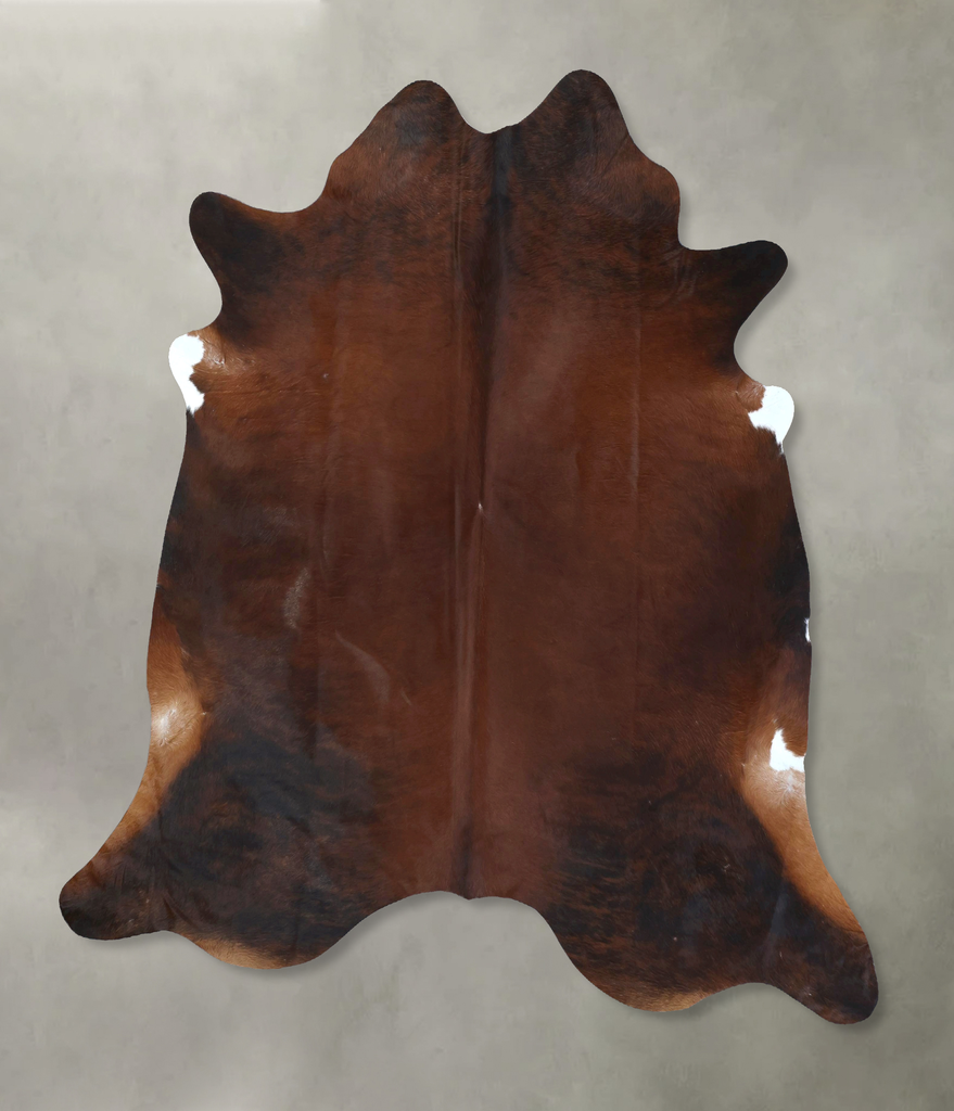 Warm Caramel XX-Large Brazilian Cowhide Rug 7'6"H x 7'1"W #B20504 by Hudson Hides