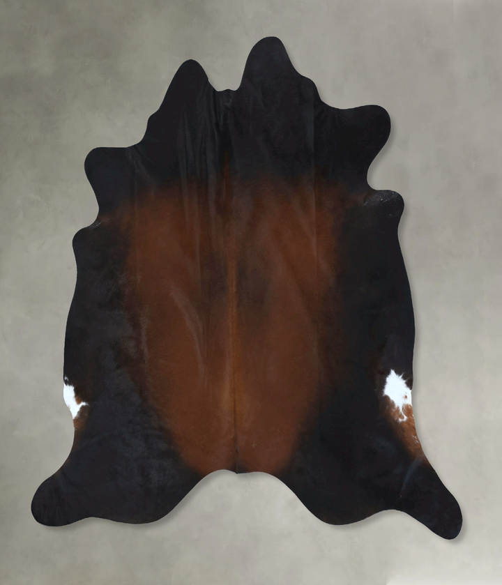Warm Caramel X-Large Brazilian Cowhide Rug 7'4"H x 6'9"W #B20508 by Hudson Hides