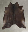 Chocolate X-Large Brazilian Cowhide Rug 6'10"H x 7'1"W #B20551 by Hudson Hides