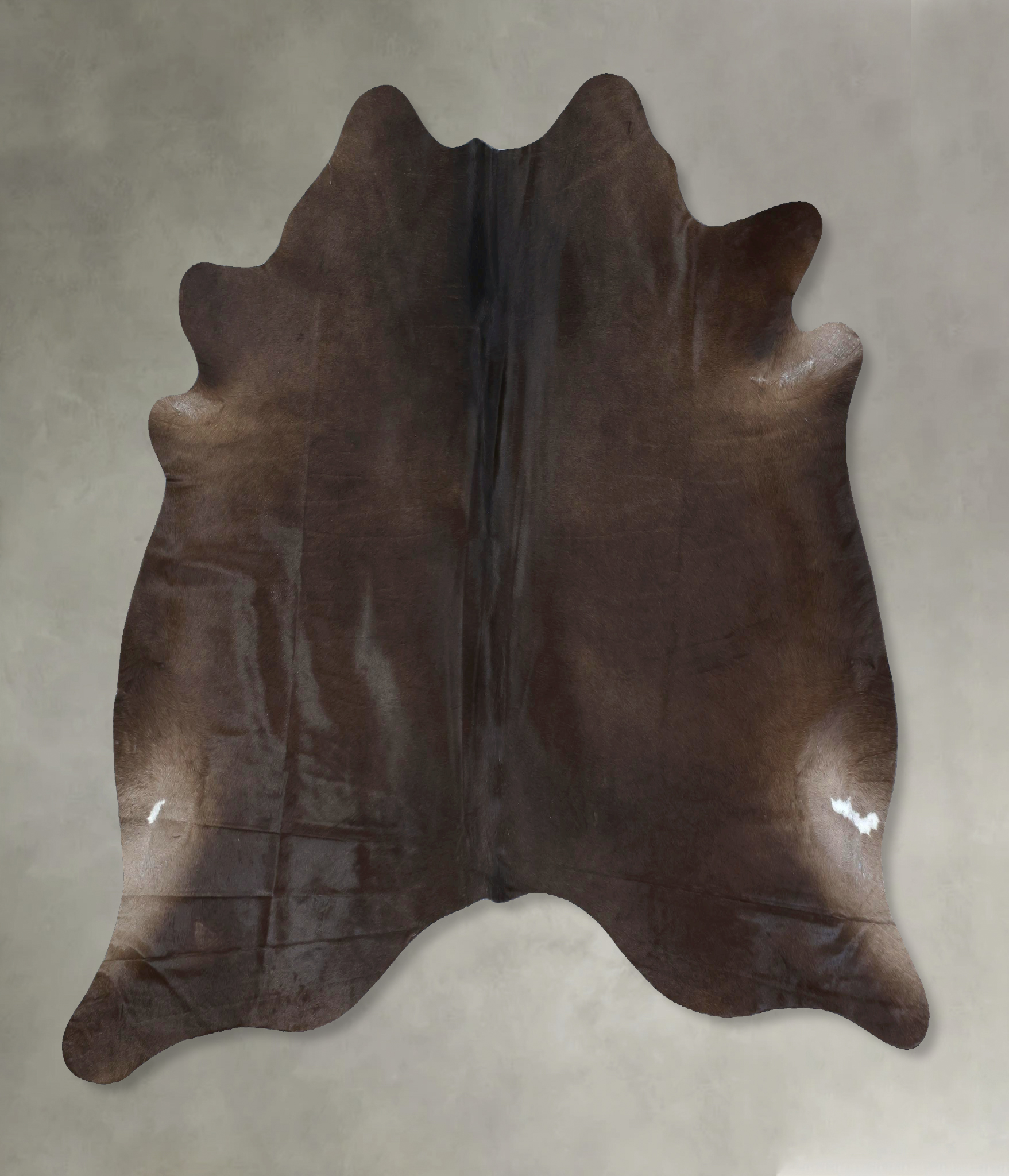 Chocolate Cowhide Rug #B20551