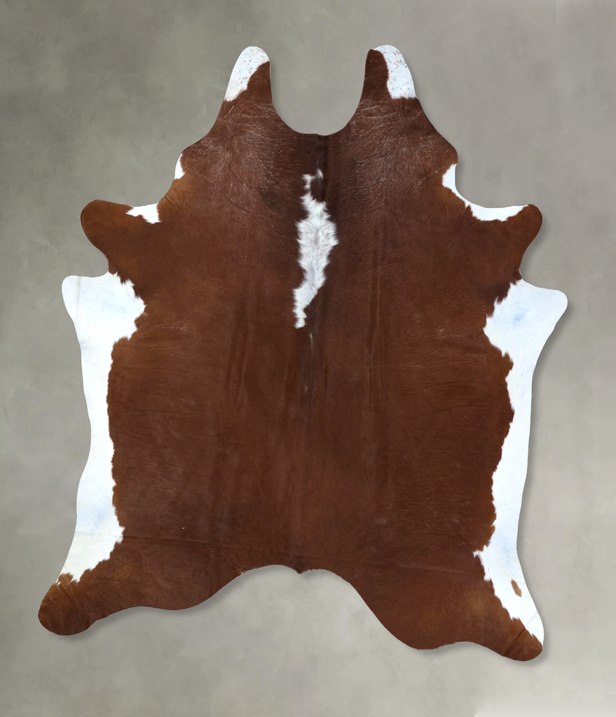 Hereford XX-Large Brazilian Cowhide Rug 9'2"H x 7'6"W #B20587 by Hudson Hides