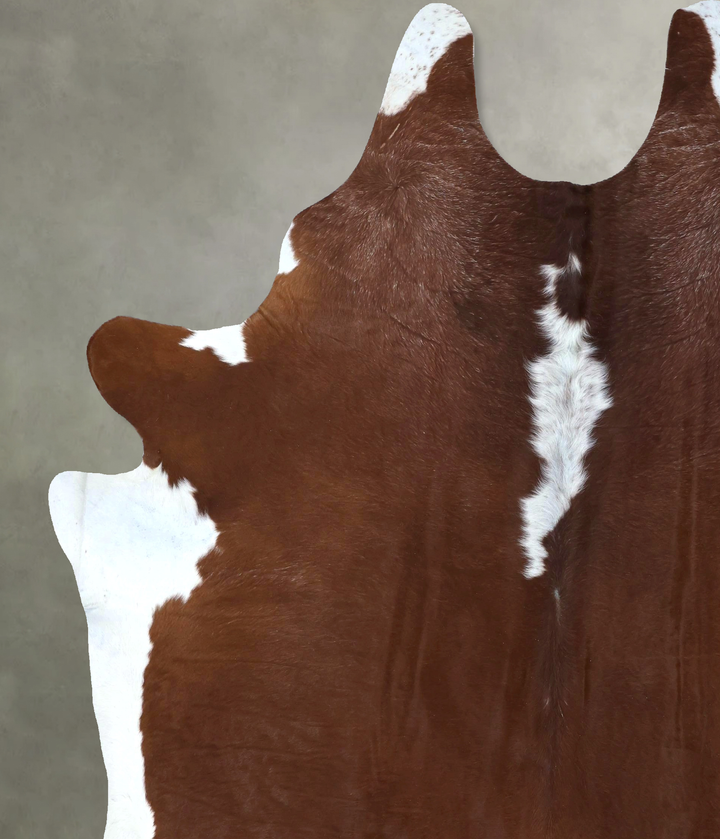 Hereford XX-Large Brazilian Cowhide Rug 9'2"H x 7'6"W #B20587 by Hudson Hides