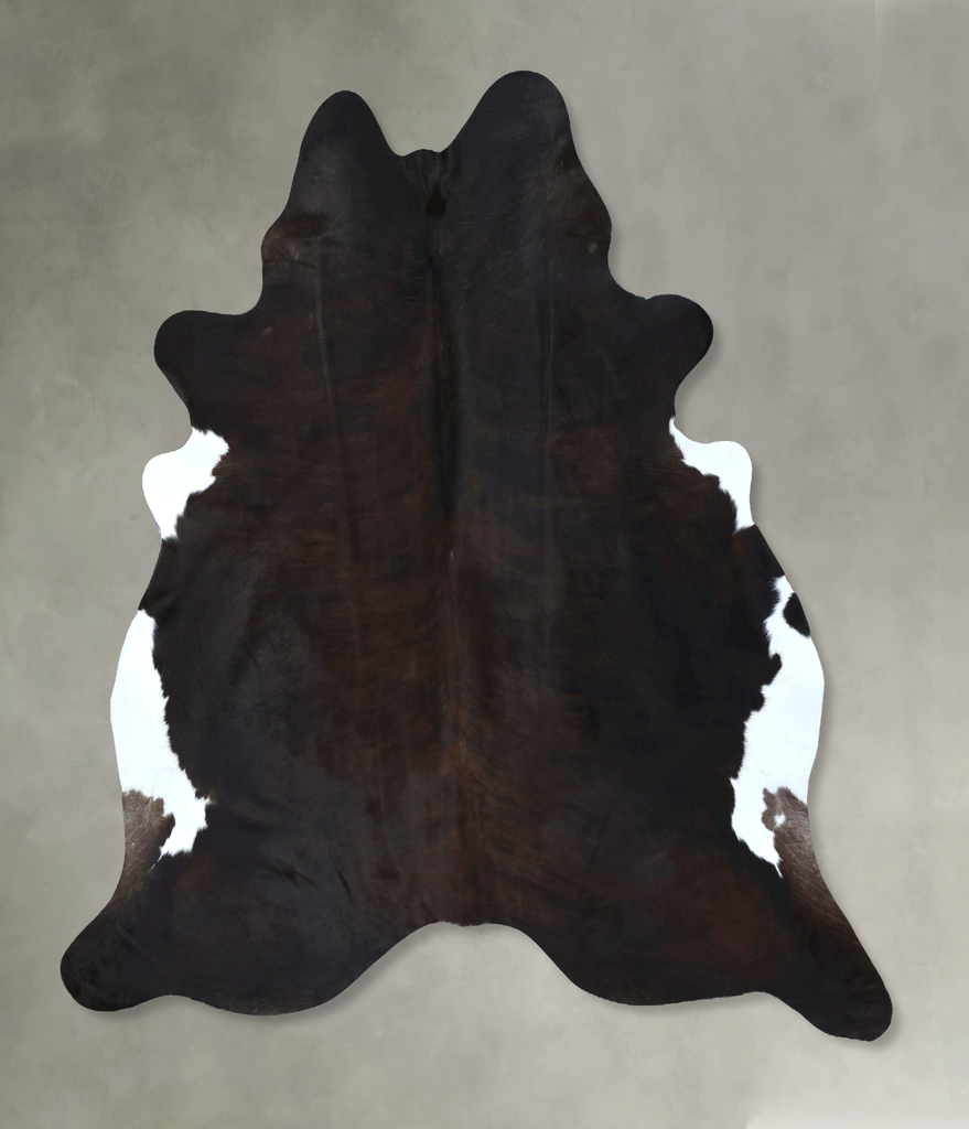 Dark Brindle XX-Large Brazilian Cowhide Rug 7'7"H x 6'8"W #B20597 by Hudson Hides