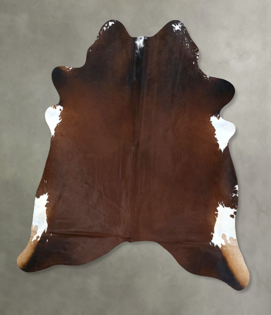Warm Caramel X-Large Brazilian Cowhide Rug 7'4"H x 6'4"W #B20601 by Hudson Hides