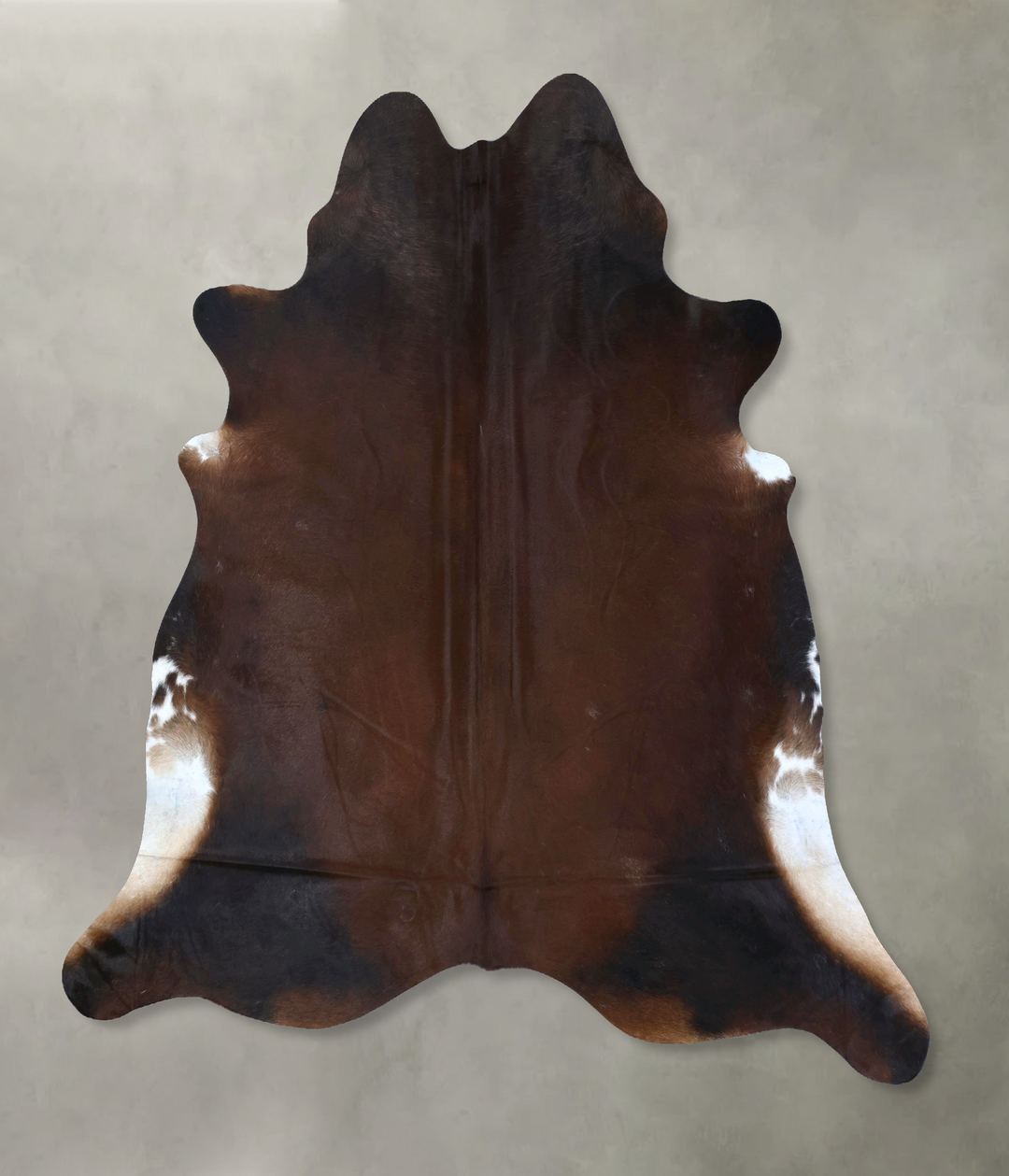 Warm Caramel XX-Large Brazilian Cowhide Rug 7'9"H x 7'5"W #B20605 by H