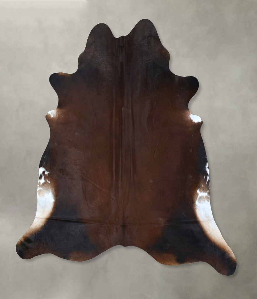 Warm Caramel XX-Large Brazilian Cowhide Rug 7'9"H x 7'5"W #B20605 by Hudson Hides