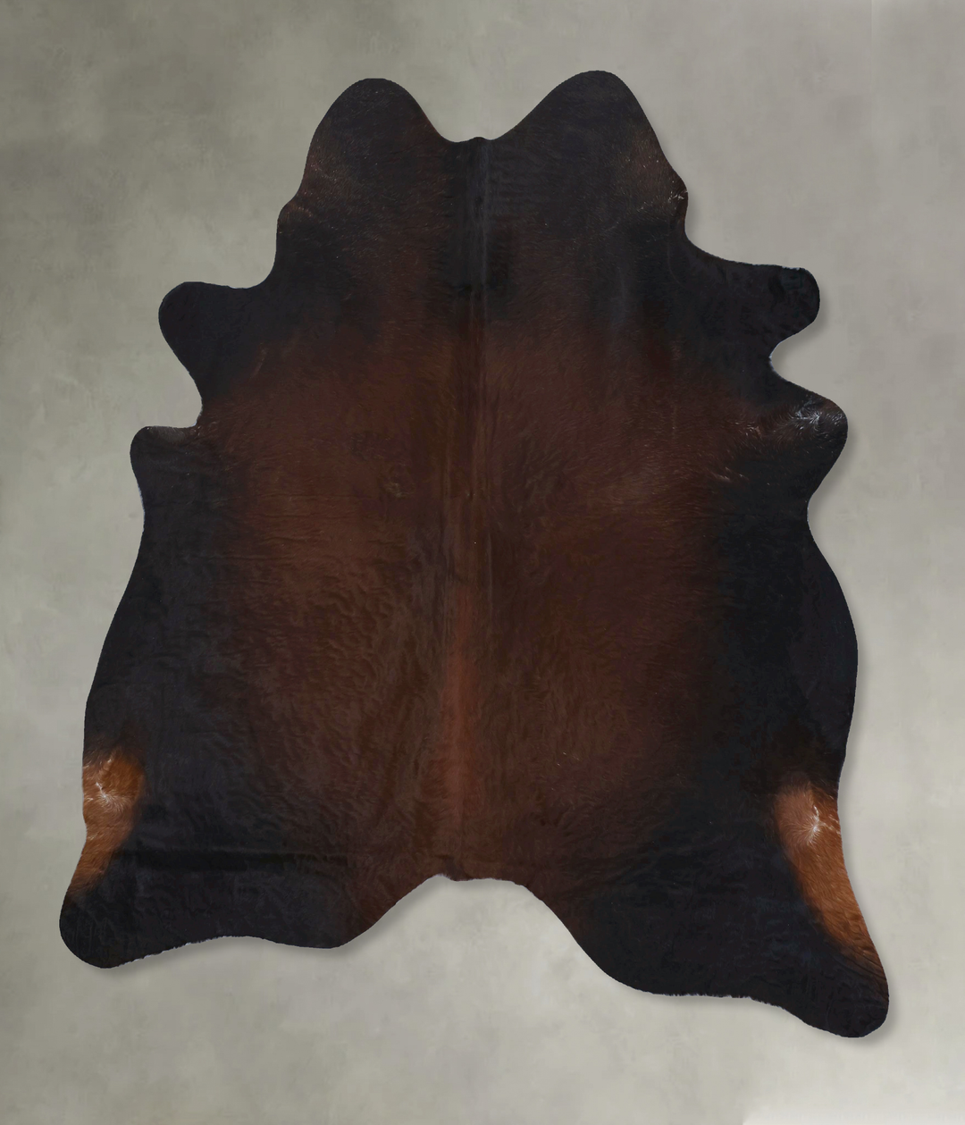 Warm Caramel X-Large Brazilian Cowhide Rug 7'8"H x 6'5"W #B20610 by Hu