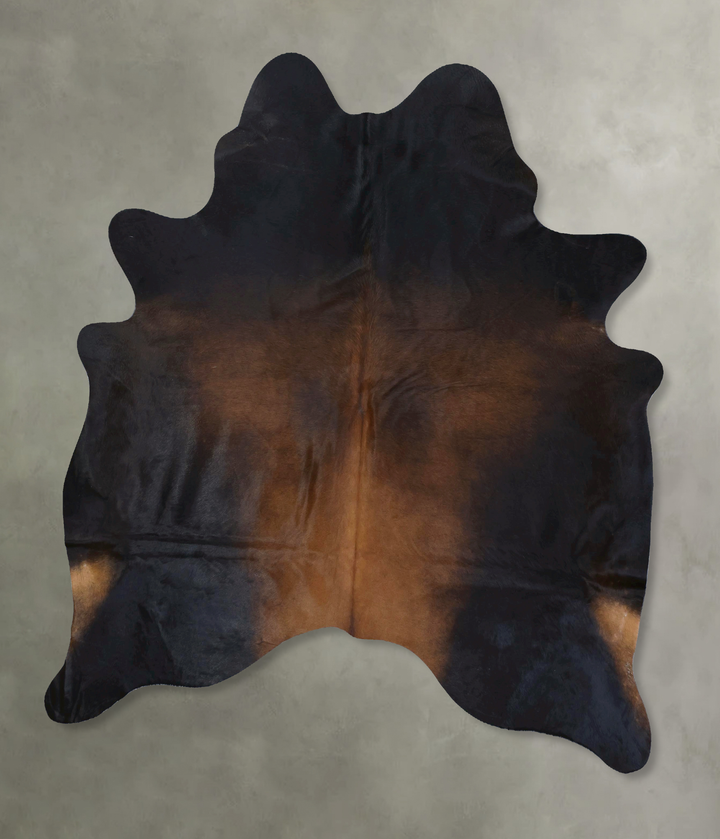 Warm Caramel X-Large Brazilian Cowhide Rug 7'5"H x 6'0"W #B20647 by Hudson Hides