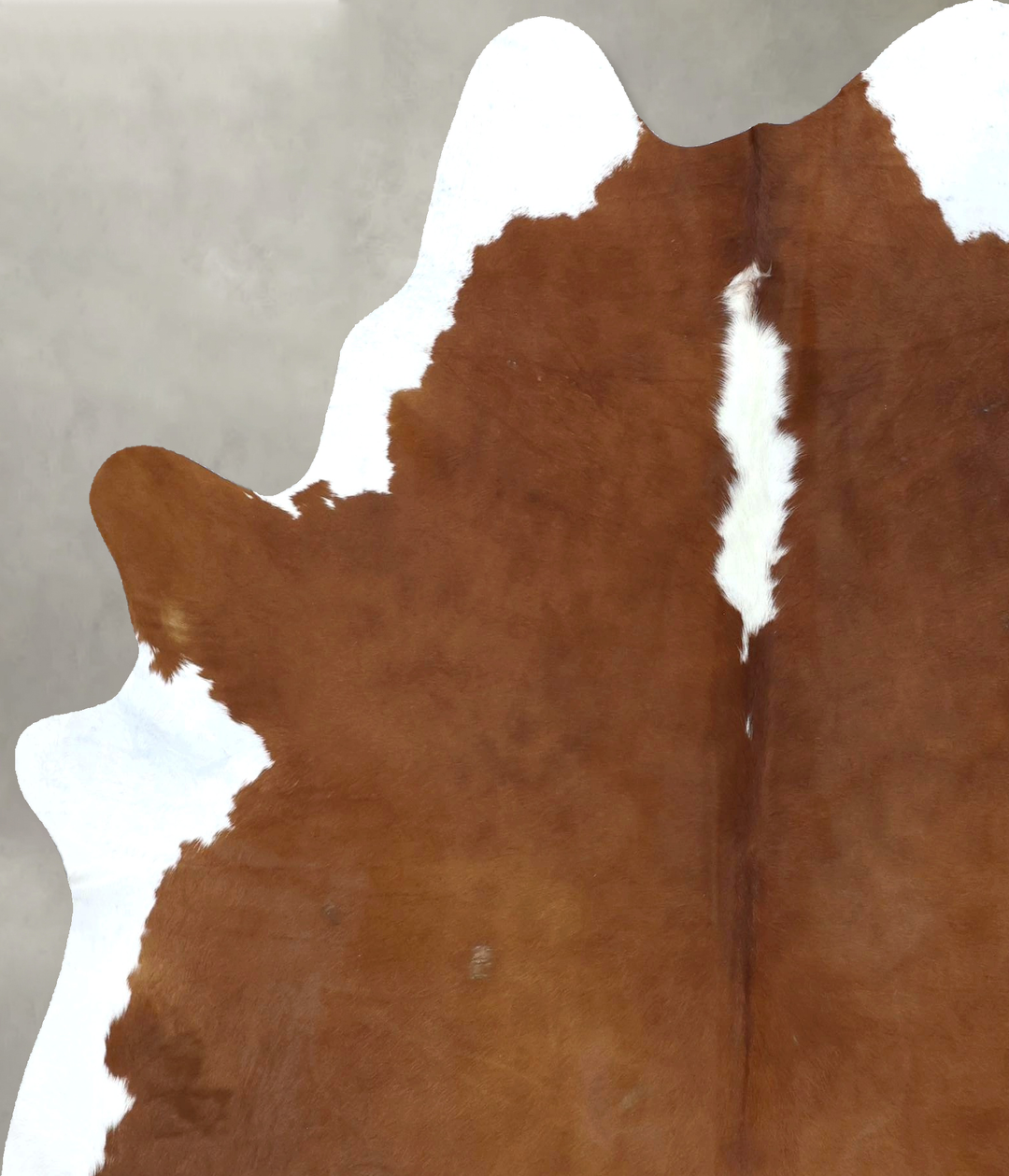 Hereford X-Large Brazilian Cowhide Rug 7'4"H x 6'1"W #B20652 by Hudson