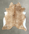Light Brindle X-Large Brazilian Cowhide Rug 7'5