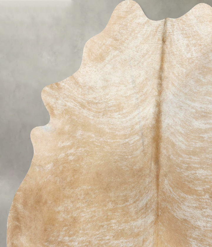 Light Brindle XX-Large Brazilian Cowhide Rug 7'11"H x 6'7"W #B20677 by Hudson Hides