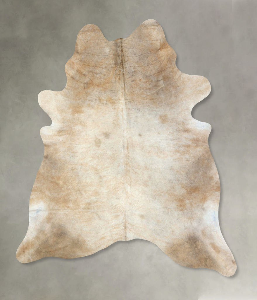 Light Caramel XX-Large Brazilian Cowhide Rug 8'3"H x 6'10"W #B20678 by Hudson Hides