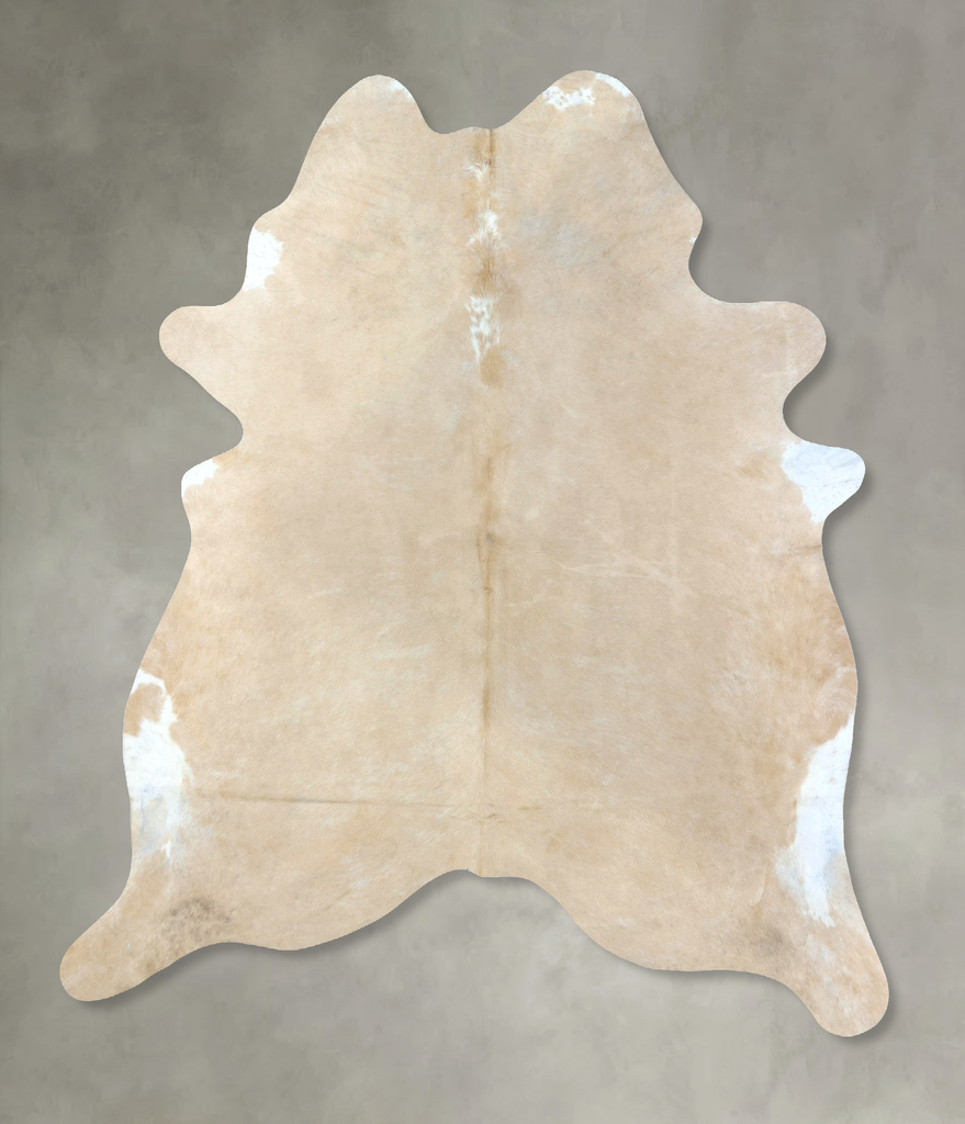 Palomino XX-Large Brazilian Cowhide Rug 7'9"H x 6'6"W #B20685 by Hudson Hides