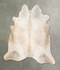 Champagne X-Large Brazilian Cowhide Rug 7'2