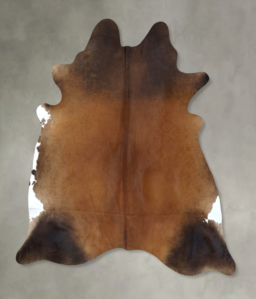 Warm Caramel XX-Large Brazilian Cowhide Rug 8'7"H x 7'5"W #B20709 by Hudson Hides