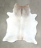 Grey with Beige XX-Large Brazilian Cowhide Rug 8'0
