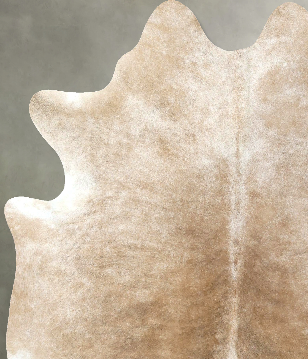 Light Caramel X-Large Brazilian Cowhide Rug 7'3"H x 6'1"W #B20735 by H