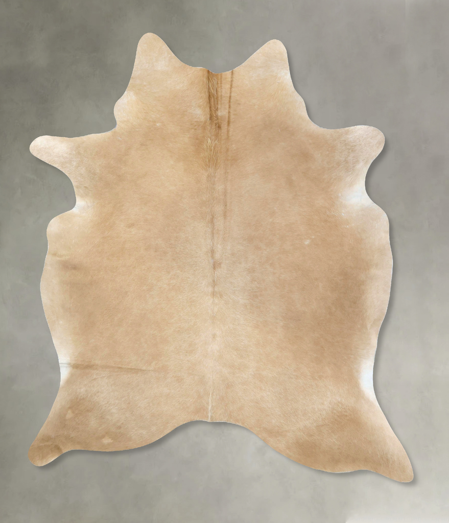 Palomino X-Large Brazilian Cowhide Rug 7'9"H x 5'11"W #B20749 by Hudson Hides